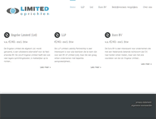 Tablet Screenshot of ltd-limited-oprichten.nl
